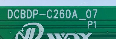 T-CON PARA TV / NUMERO DE PARTE 8T03D22859HKC / DCBDP-C260A_07 / PT550GT01-1 / 0802400216 / DISPLAY PT550GT01-1 VER.1.0 / MODELO 55"	 - Imagen 3